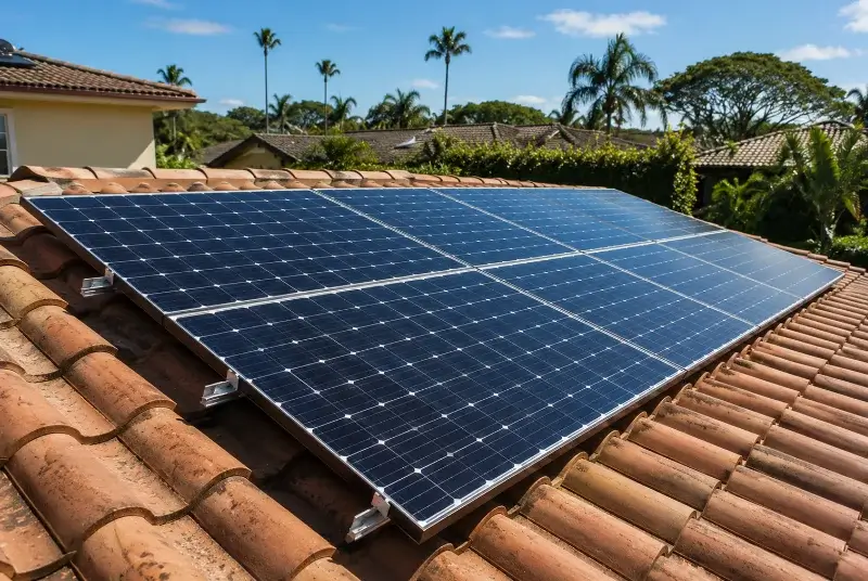Installation de panneaux solaires à Fontet